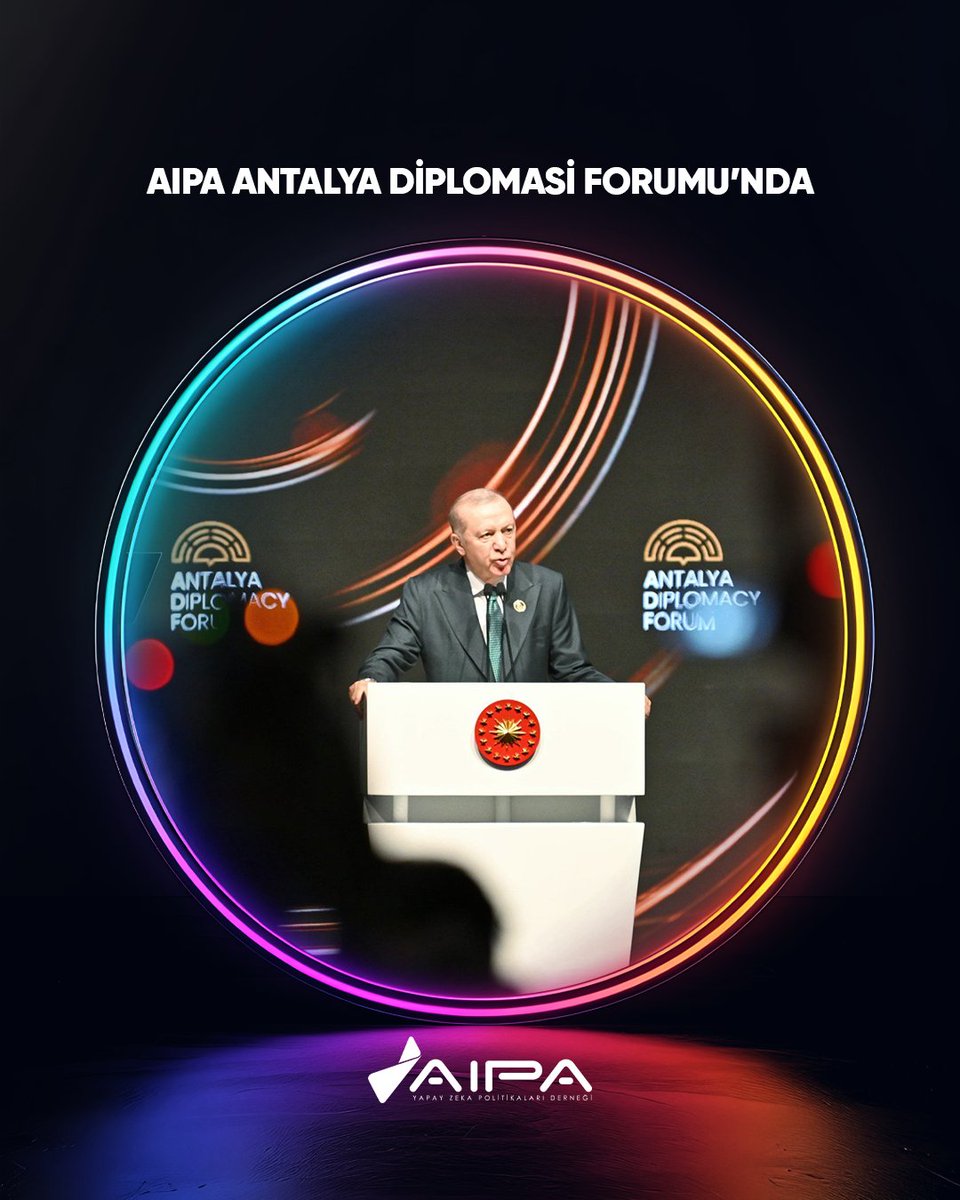aipaturkey's tweet image. Kurucumuz ve Başkanımız Zafer Küçükşabanoğlu, Antalya Diplomasi Forumu’na katıldı.

*

Our Founder and President, Zafer Küçükşabanoğlu, participated in the Antalya Diplomacy Forum.

#aipatürkiye #ai #yapayzeka 🧠🤖🦾🚀