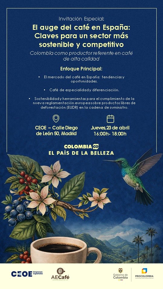 Embajada de Colombia en España tweet media