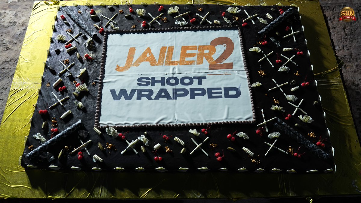 sribalajivideos's tweet image. It’s a wrap for #Jailer2 ⭐😎
#Rajinikanth #Nelson #anirudhravichander #SriBalajiVideo