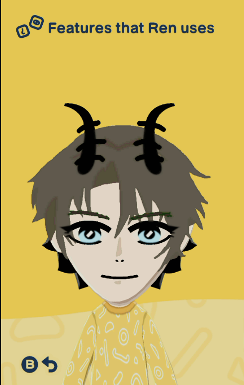 PLEEEASE DONT TELL REN!!! BUT... THESE HORNS ARE FAKE. DRAWN. NOT REAL....I SOLD THE REAL ONES FOR TONS OF MONEY!!!!