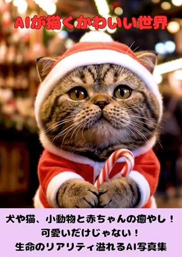 sub_botkun's tweet photo. 夜のひとときにいかがですか

『AIが描くかわいい世界: 犬や猫、小動物と赤ちゃんの癒やし！可愛いだけじゃない！生命のリアリティ溢れるAI写真集 (癒しのAIラボ)』

Amazon → https://t.co/maJWtTZImU
メルカリ → https://t.co/ZkElUgnscv

#癒しのAIラボ #フォトブック #PR #推し活 #コレクション https://t.co/R1yRzWkV4y
