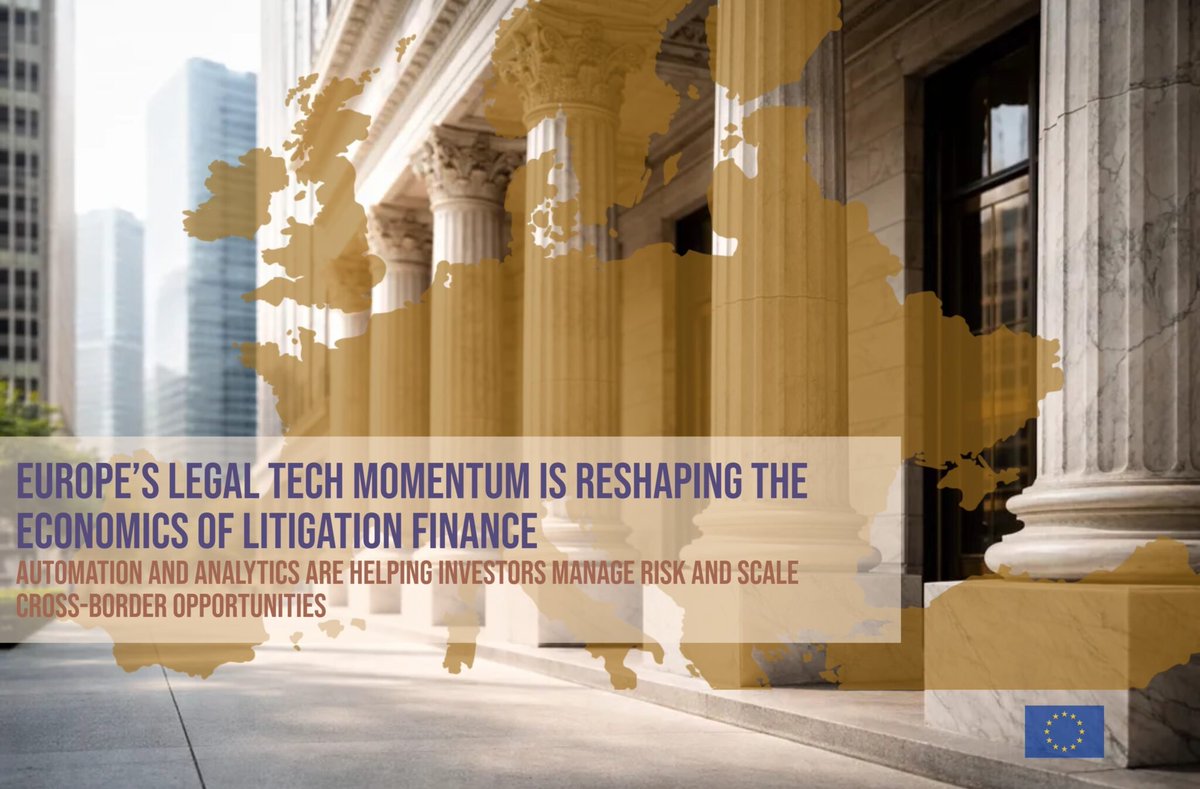 europawire's tweet image. ⚖️🤖 🇪🇺 Europe’s Legal Tech Momentum Is Reshaping the Economics of Litigation Finance

👉 Full news story: news.europawire.eu/europes-legal-…

🏷️ #AI #LegalTech #Investing #LitigationFinance