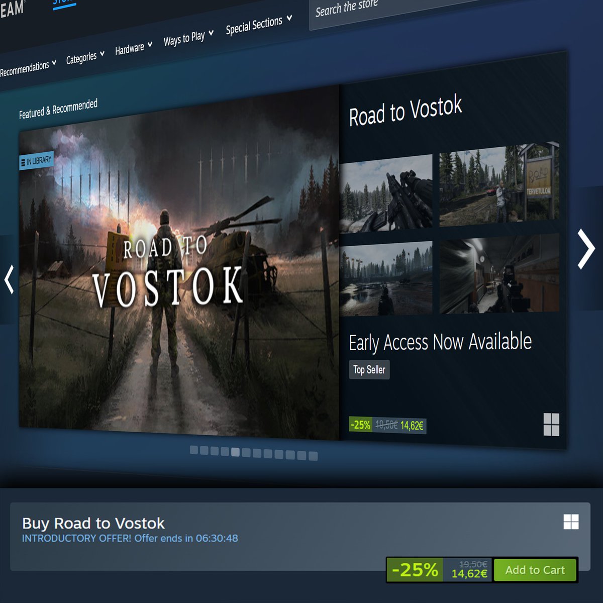Road to Vostok tweet media