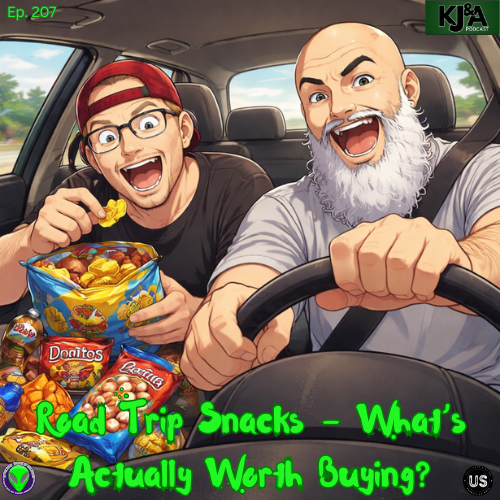 KJandApodcast's tweet image. Jay &amp;amp; Kevin rate the ultimate road trip snacks—from salty classics to sugary gas station staples.

What’s essential, what’s overrated, and what disappears way too fast? 🚗

(Links in comments)

@unfpod @PodNationPods #driving #snacks #roadtrip #gasstations #kjandapodcast #fyp