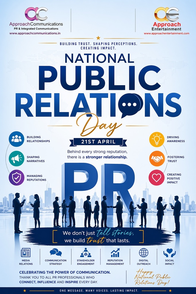gospiritual's tweet image. “Public Relations in the Age of Trust: Building Credibility in a Hyper-Connected World” 
approachcommunications.in/public-relatio…
#PublicRelations #nationalpublicrelationsday #publicrelationsagency #PRAgencies #approachcommunications #approachentertainment #imagemanagement #publicrelationsagency