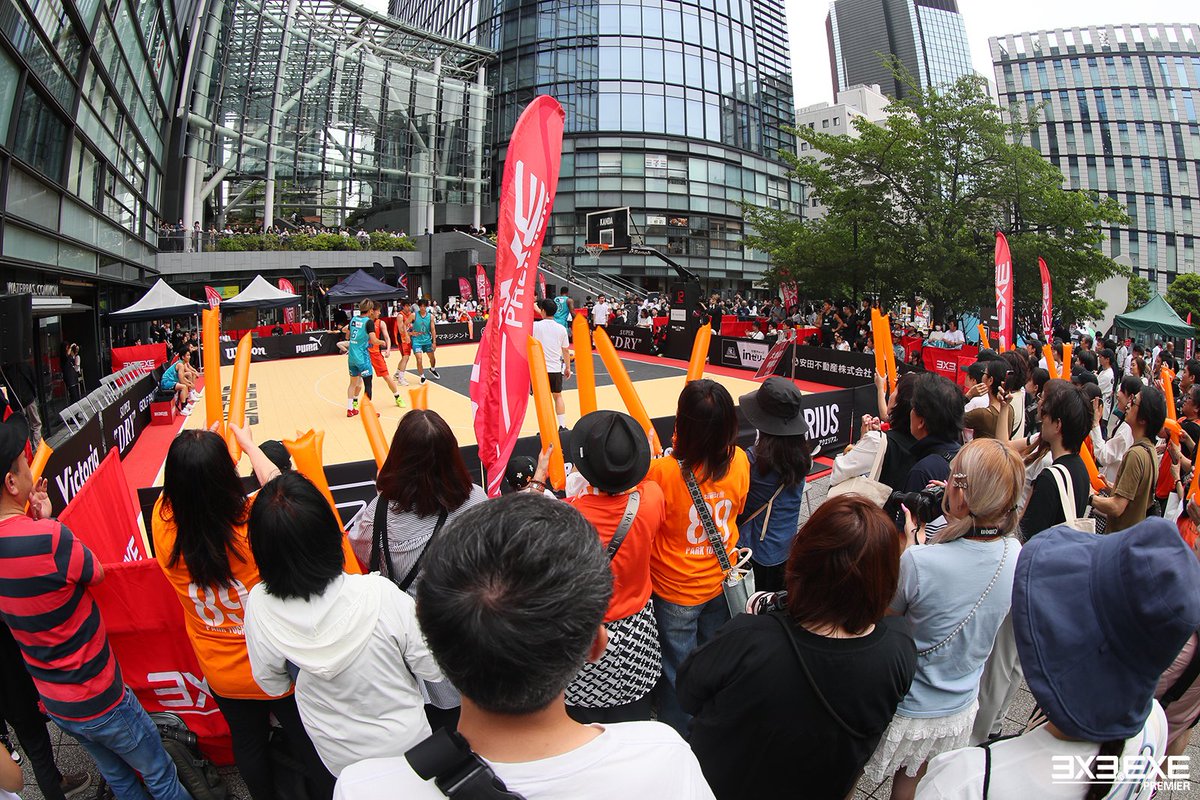 3x3league's tweet photo. ＼5/16-17男子開幕戦のコートサイド席が当たる！フォロー＆リポストキャンペーン⛹️‍♀️⛹️‍♂️／
5/16-17は、ワテラス（神田淡路町）で男子開幕戦🔥
3x3.EXE PREMIER JAPAN 2026 男子ROUND.1 / 女子 ROUND.2

▼応募方法
① @3x3league をフォロー
② 本投稿をリポスト
ハッシュタグ「#3x3EXE」と感想コメントで当選確率UP!!!

▼応募期間
2026年5月5日(水) 23:59まで
※当選された方には、公式XよりDMを送付いたします。
※雨天の場合、会場が変更になるため、抽選席のご用意がなくなります点、ご了承ください。

バスケ観戦と一緒に楽しめるイベントやグルメも盛りだくさん！
国内最高峰の3x3プロリーグを、ぜひ現地でご観戦ください!!!!

📅2026.5.16 - 17
📍ワテラス（東京都千代田区神田淡路町）
🎫観戦無料
🔗https://t.co/jV54FyPSXc
🔴https://t.co/w3Tq5hHyyb

#3x3 #3x3EXE #PREMIER