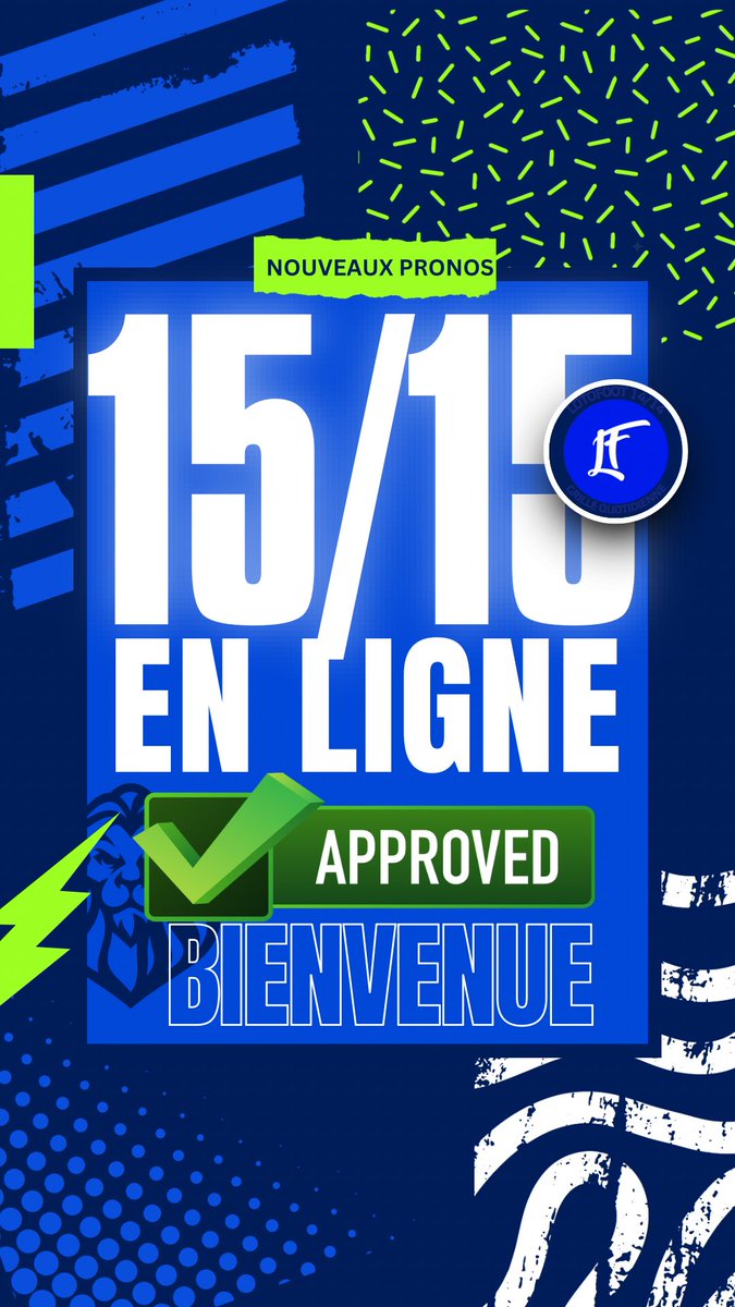 Lotofoot14's tweet photo. 15/15 en ligne 
#TeamParieur https://t.co/z3VOOZUETt