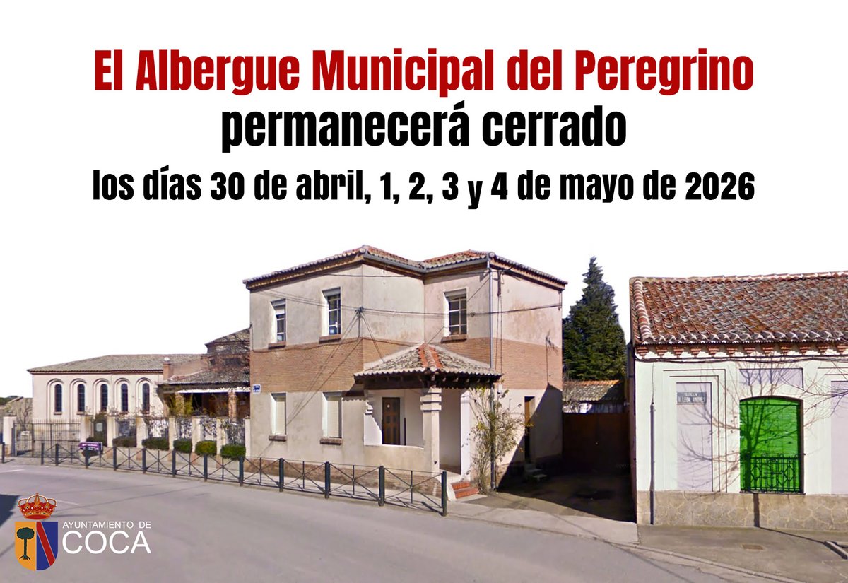 Ayuntamiento de Coca tweet media