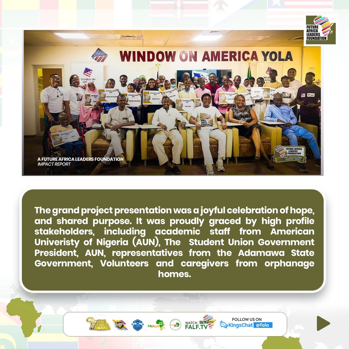 Future Africa Leaders Foundation tweet media