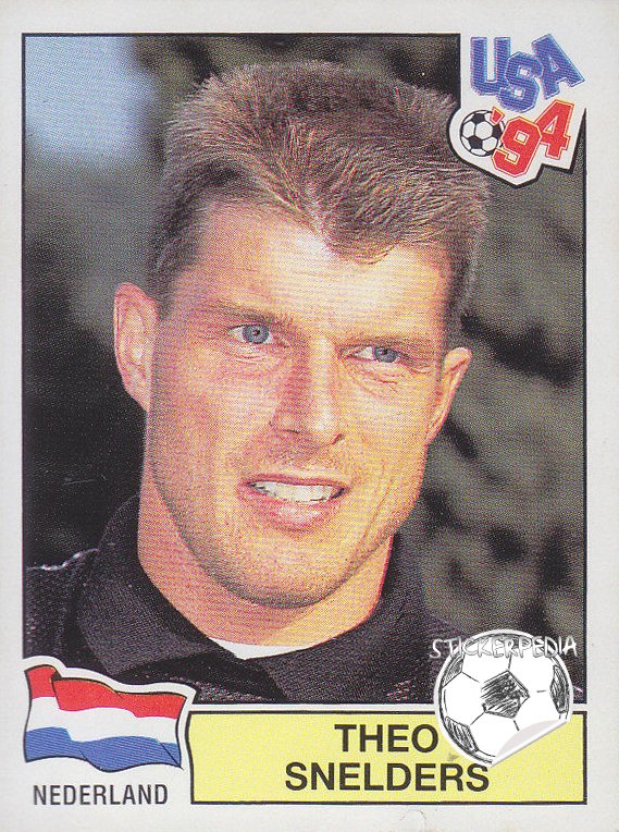Stickerpedia1's tweet image. Theo Snelders
Nederland WC 1994 #panini