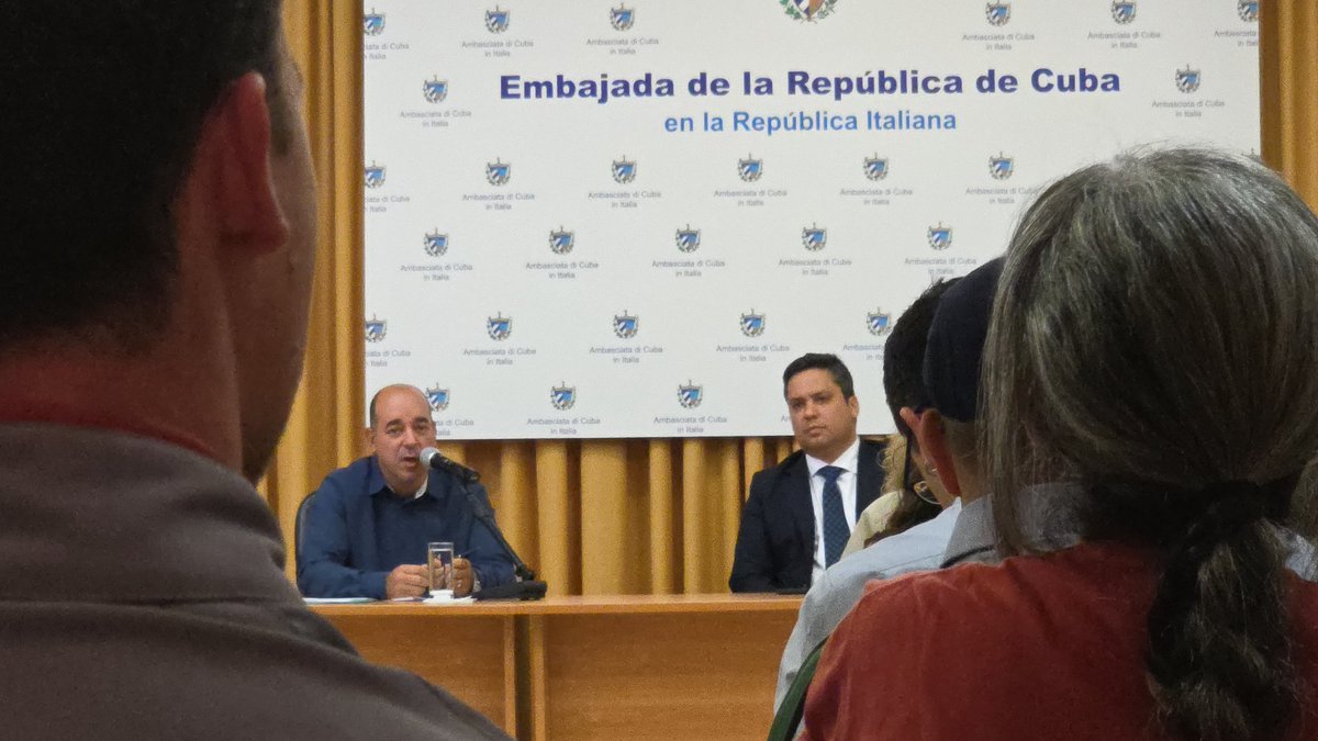 Embajada de Cuba en Italia tweet media