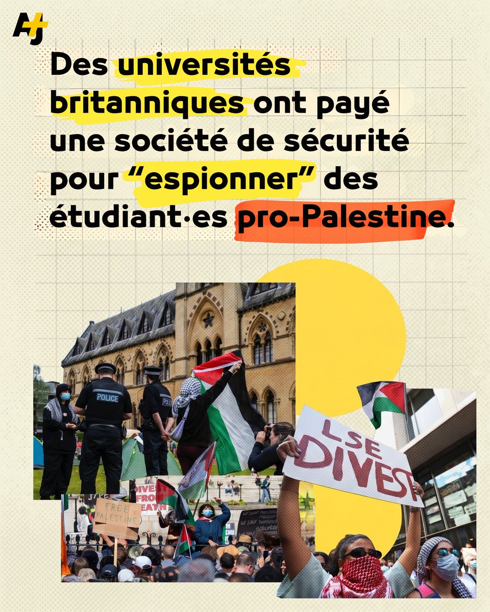 Douze universités sont concernées, selon une enquête conjointe d’Al Jazeera English et de Liberty Investigates. Elles ont fait appel à une société privée de renseignement, dirigée par d’anciens responsables militaires, qui a notamment analysé des publications sur les réseaux