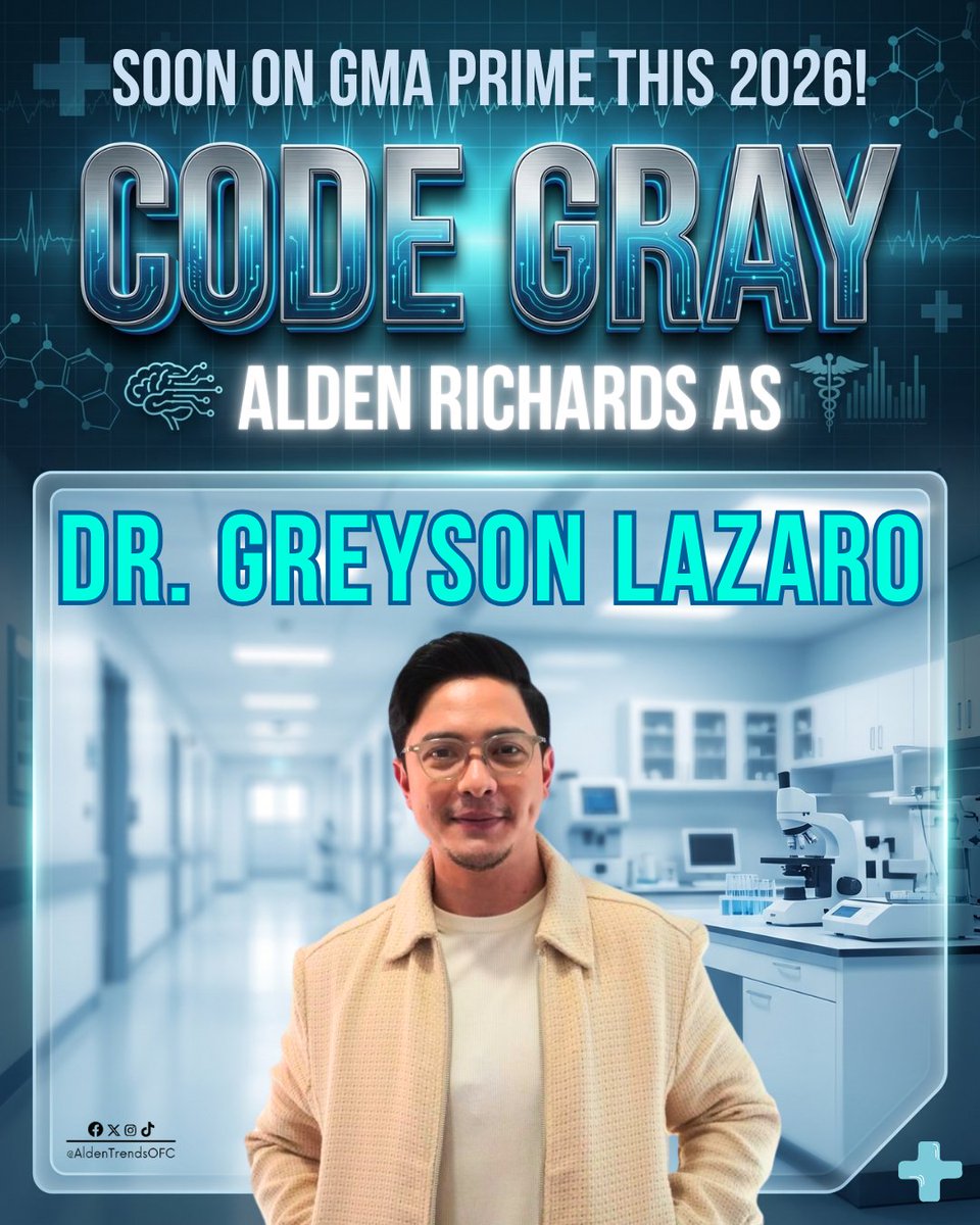 What is the GRAY area between LIFE and DEATH? 🏥

A NEW PULSE on GMA Primetime begins. 🌟

Asia’s Multimedia SUPERSTAR and PHENOMENAL Box Office King ALDEN RICHARDS makes a triumphant return to PRIMETIME, taking on his groundbreaking, first-ever role as a SURGEON!

Headlining