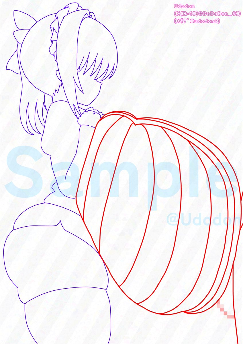 Udodon🔞SkebセールChu💕 tweet media