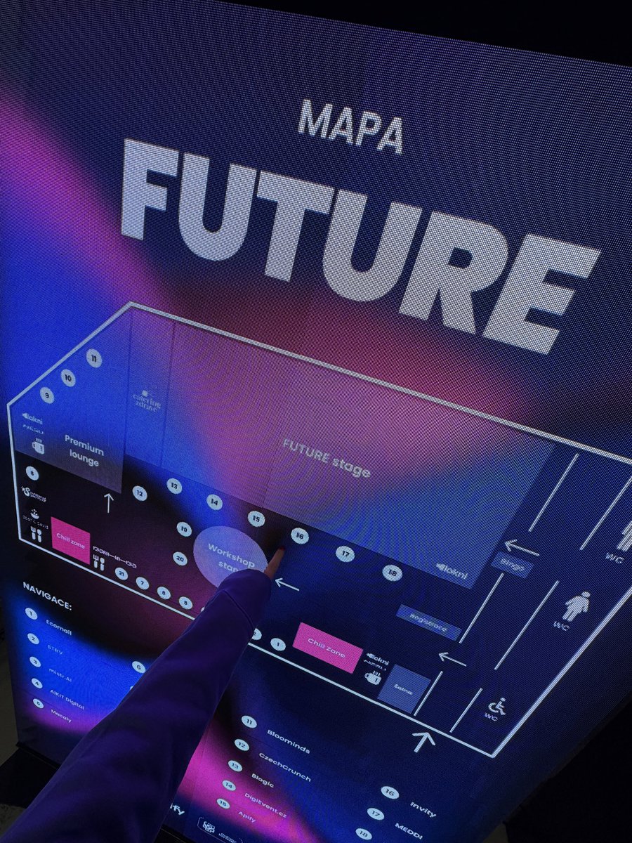 invity_io's tweet image. Come meet us today at FUTURE by @czechcrunch 💜

&amp;amp; Join our challenge. Hot prizes included 🔥

#Invity #Future
