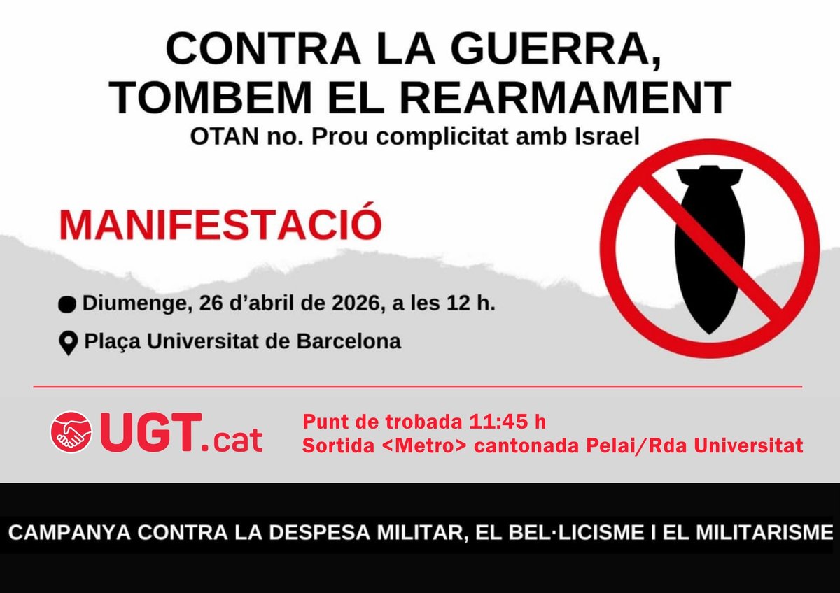 Internacional UGT de Catalunya tweet media