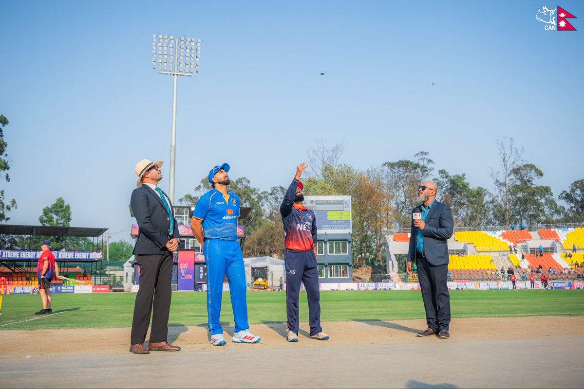 CricketNep's tweet image. Toss - 🇳🇵- Bowl

#NepalCricket