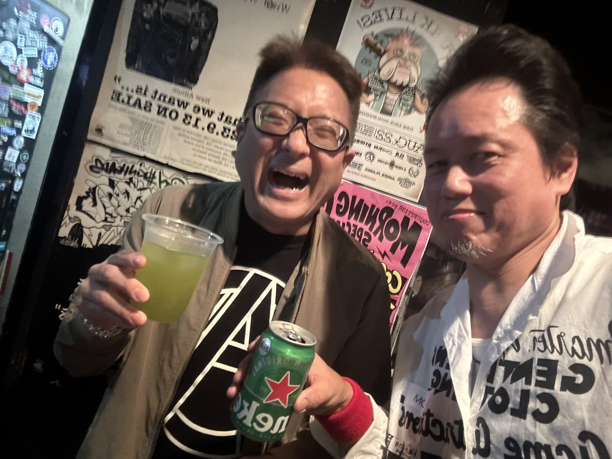 z_piratesrocks3's tweet photo. PUNKY BAD NIGHT vol.15
ありがとうございました‼️
#2026年4月19日日曜日
#柴崎RATHOLE
#鎖
#ザぺラーズ
#HiBALL
#TOKAGE
#DJz
#DJカナリアトミー
#PUNKROCK
#ROCKnROLL https://t.co/fXunVPECls