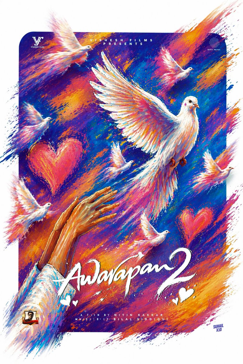 Emraanians's tweet image. "Some shadows never fade. They just wait for the right moment to return. Shivam is coming back to haunt the darkness. 🗡️🥀
 #Awarapan2 14•08•2026 
 #LegacyContinues #ComingSoon" #Fanmadeposter EmraaniansKerala 

@emraanhashmi @ehfckerala @VisheshFilms 

#EmraanHashmi