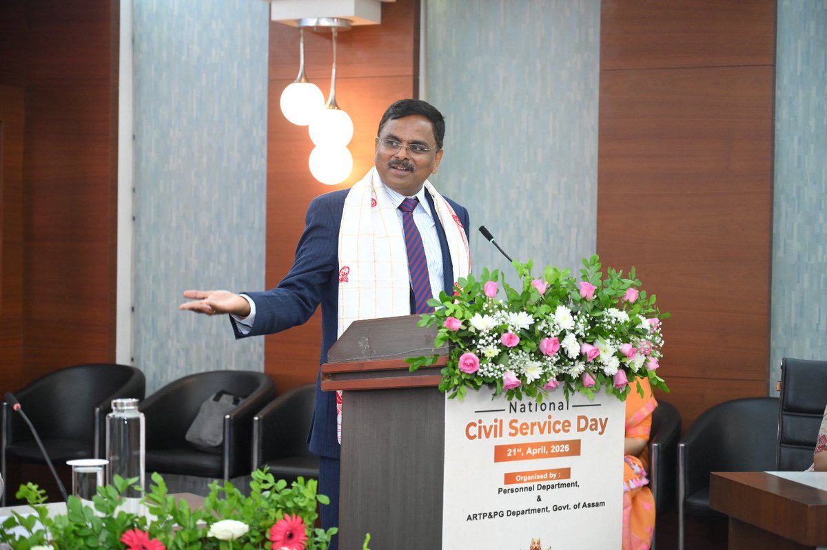 Chief Secretary, Assam tweet media