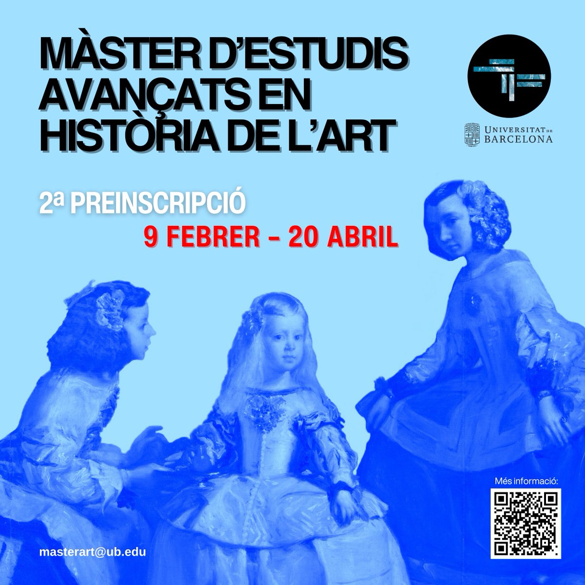 Màster en Estudis Avançats en Història de l'Art UB tweet media
