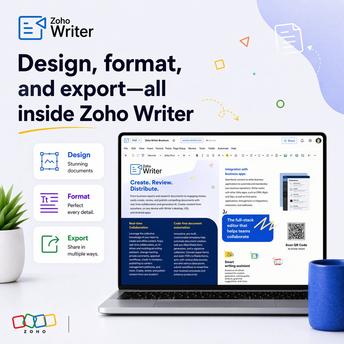 Zoho Writer tweet media