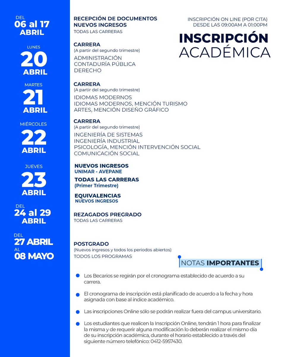 Univ de Margarita tweet media