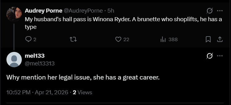 Audrey Porne tweet media