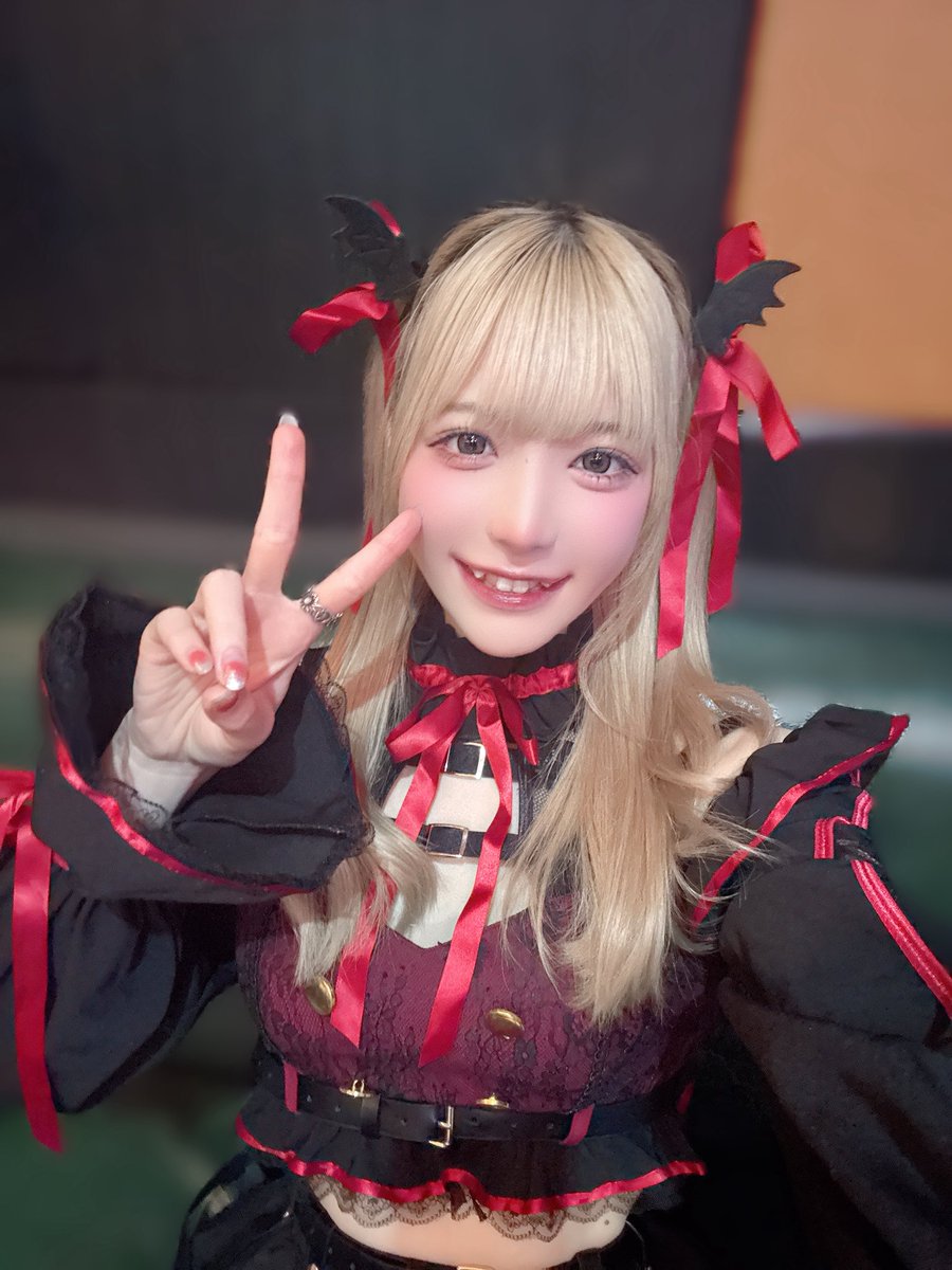 saki_minimum's tweet photo. でびる(⃔ ･ᴗ･ )⃕↝

 #コンカフェ #コンカフェ嬢  #歌舞伎町  #コスプレ https://t.co/msegvrPoeO