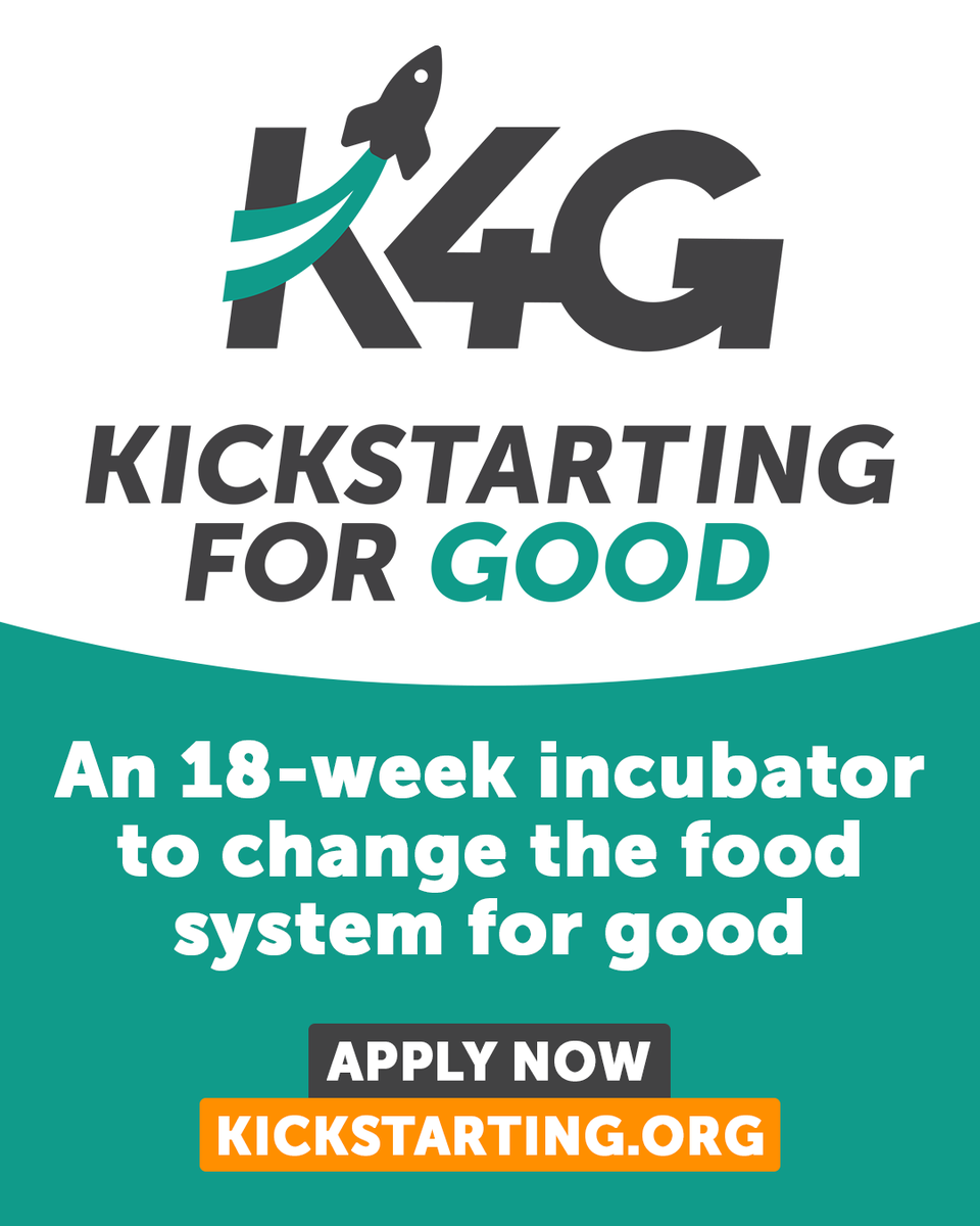 ProVeg_Int's tweet photo. Have you applied for Kickstarting For Goodโs 2026 incubator yet? If you have an idea that will change the food system for good then apply now.
Apply now at https://t.co/wXXctYH6Cx before the 31 May 2026
#ProVeg #IncubatorStartup #KickstartingForGood https://t.co/xVegIufDnZ