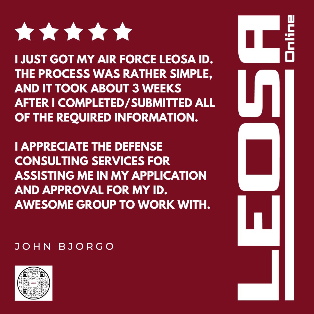 LEOSA - Defense Consulting Services tweet media