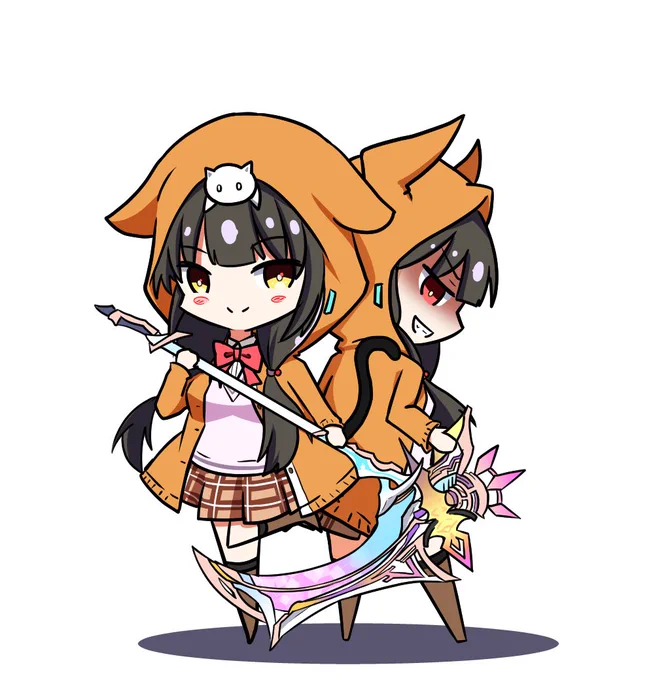 かれりんandカレンちゃん #ヘブバン