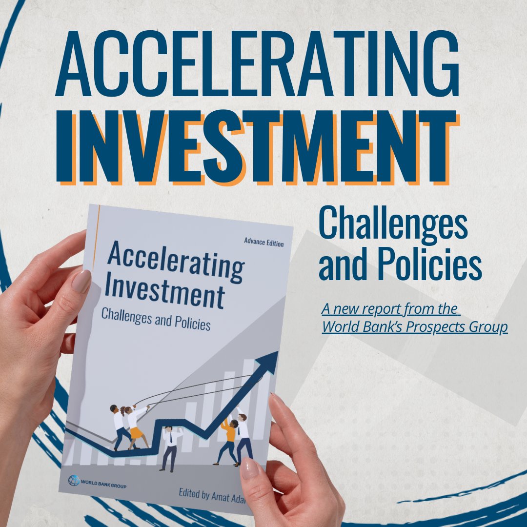 WBGPubs's tweet image. Developing economies face an unprecedented investment gap. Meeting key global development goals will require 5% of global GDP annually through 2030.

How can countries balance soaring needs with dwindling resources? wrld.bg/YSgw50YEwMk 

#Investment #DevEcon