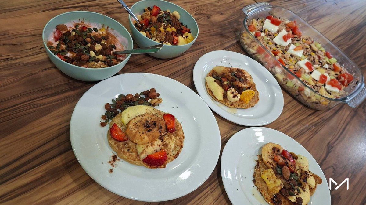 FundManantial's tweet image. 🥗 Taller de Alimentación Saludable en la Residencia y Pisos de Torrejón: hábitos, compra consciente y menús equilibrados.

👩‍🍳 Con parte práctica, reforzamos la importancia de cuidarse en el día a día 💚

#SaludMental #HábitosSaludables #Bienestar #Inclusión #FundaciónManantial