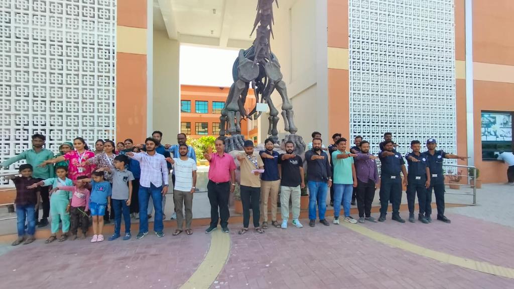 InfoGujcost's tweet image. On the eve of #EarthDay2026, the Team GUJCOST took a collective pledge - transforming commitment into action for a #sustainable future.

In collaboration with Ministry of Earth Sciences, Govt. of India, this moment reflects our shared resolve to #protect, #preserve, and #progress