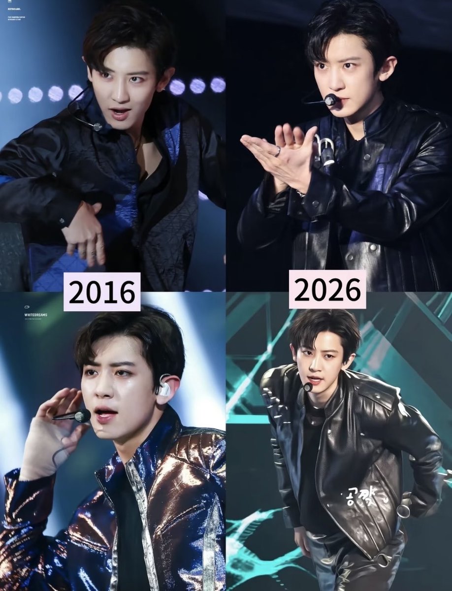 10 years apart… it feels like time has forgotten him