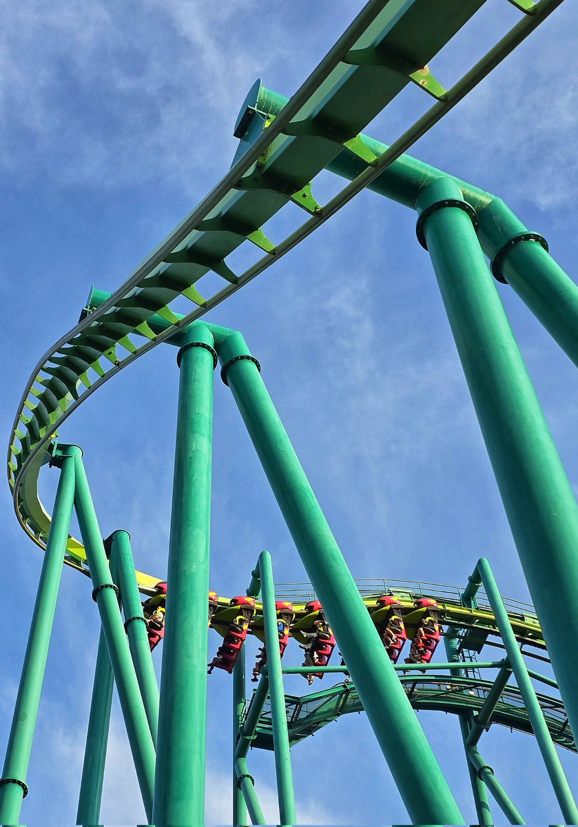 WWoman08's tweet image. Raptor @cedarpoint 😎🎢💚🦖📸 #Rollercoaster #cedarpoint #Tuesday #ohio #photographer #nikon #happiness @SixFlags