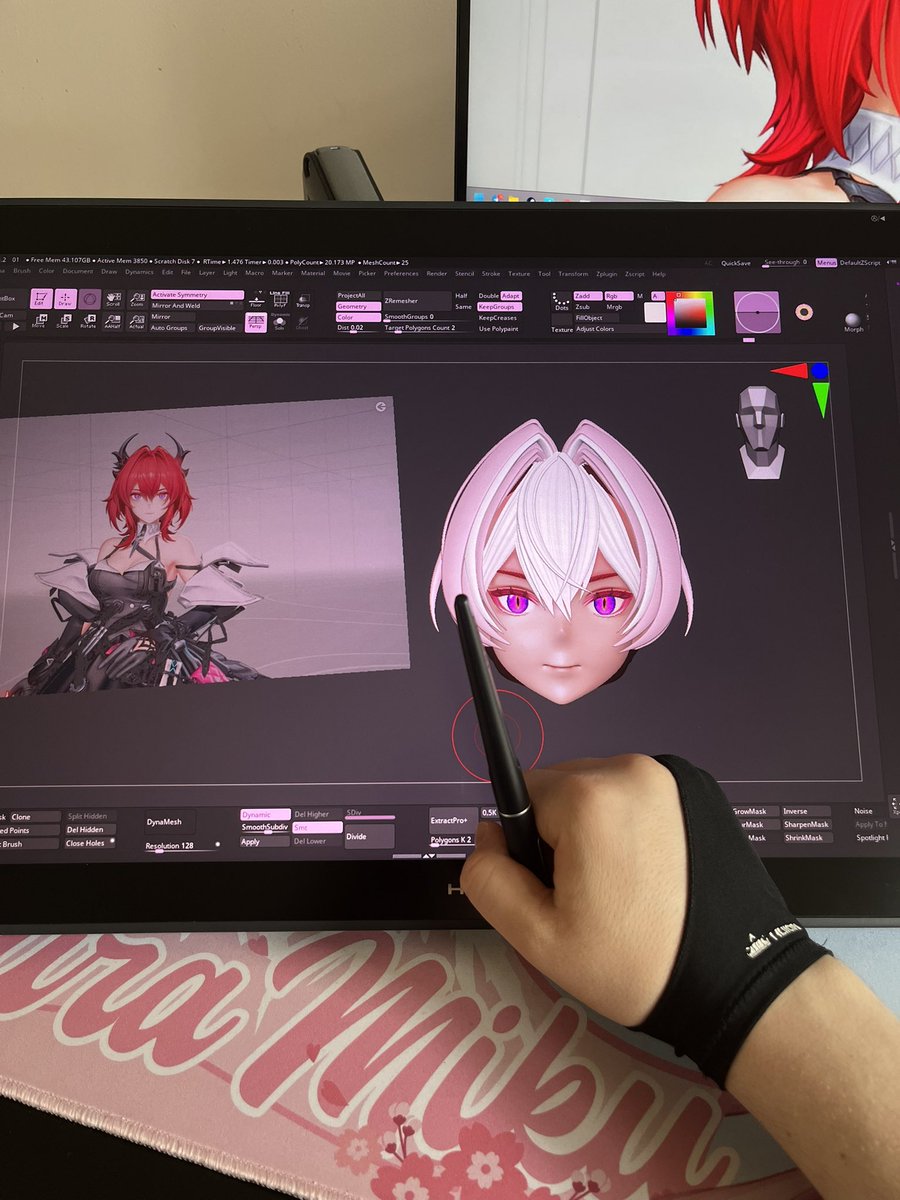 iimanity's tweet photo. #ArknightEndfield #laevatain https://t.co/kP7YUOL1xq