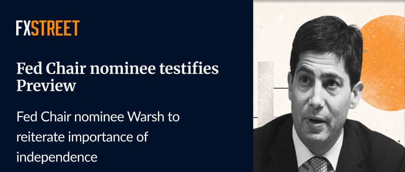 FXStreetNews's tweet image. 🗣️ #Fed Chair nominee #Warsh will testify on Tuesday.

🏦 Warsh's prepared remarks highlight his committment to Fed's independence.

🔥 Read the Preview here! ow.ly/iTXR50YNnyZ