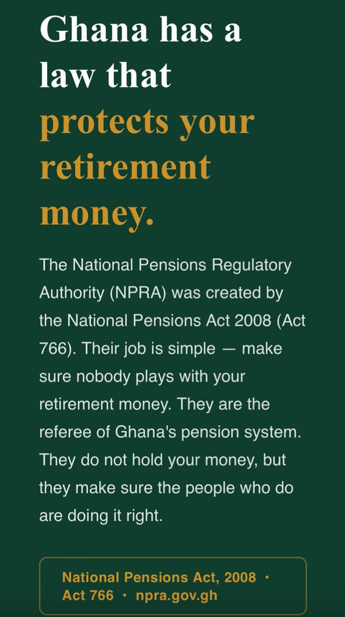 NPRA Protects Workers By Enforcing Compliance And Penalizing Employers Who Default On Contributions.  

#TheNPRAMandate #TruthForPensioners