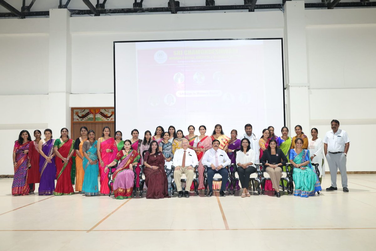 schchannapatna's tweet image. 🎓🌸 Symposium on Women’s Health @ SCMCH&amp;amp;RI ✨Celebrating Women’s Day with expert talks on cardiac care, robotic surgery, HPV awareness &amp;amp; prevention 👩‍⚕️💡 Inspiring discussions &amp;amp; knowledge sharing for better healthcare outcomes 💙#SCMCHRI #WomensHealth #MedicalEducation