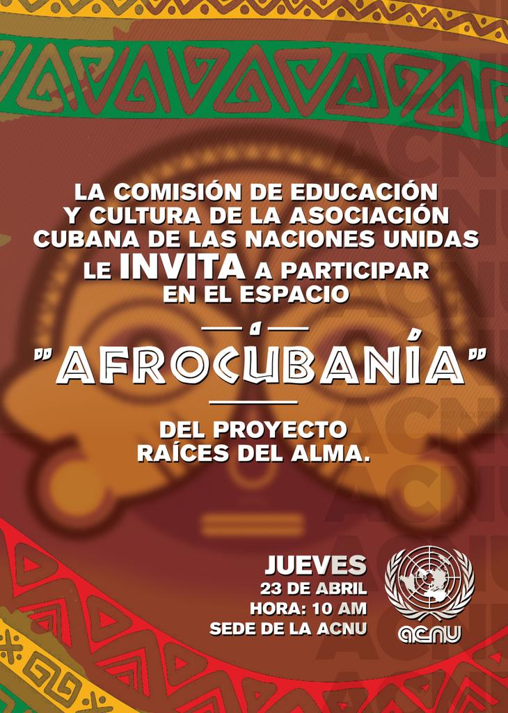 AcnuCuba's tweet photo. No te pierdas la oportunidad de participar en este importante espacio.
Te esperamos en Calle J esquina 25, Vedado.
#ACNU https://t.co/snLHfa2aN7