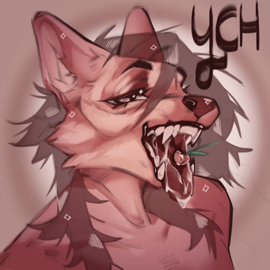 meonshty's tweet photo. Sweet Bite YCH 💗 
auction open 
SB $50 • MI $5

FA link below👇
#furry #furryart #ych #auction #icon #mouth https://t.co/C4R596aRG4