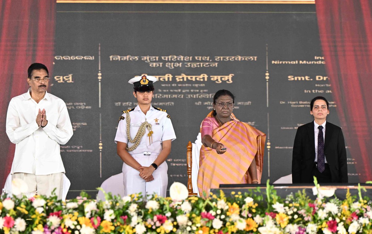 President of India tweet media