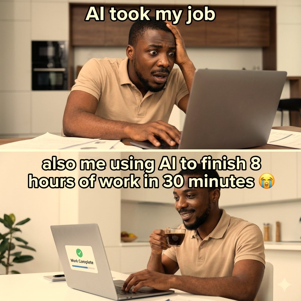 StevieAITools's tweet image. The duality of man in 2026. 

AI isn’t replacing you, the person using AI to reclaim their entire week is replacing you. 

Work smarter, not longer.

#AI #ProductivityHacks