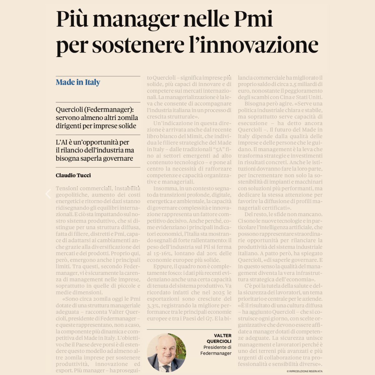 Federmanager tweet media