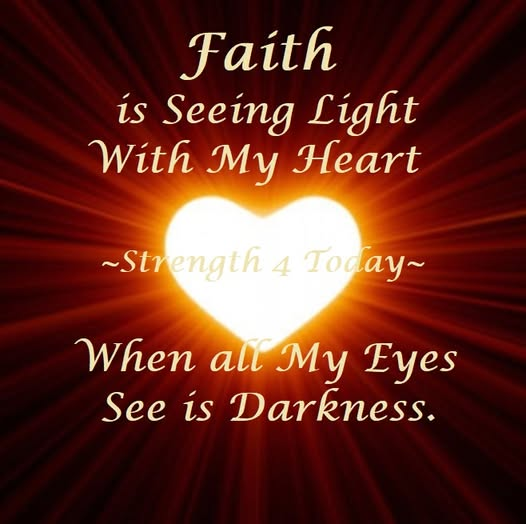 Strengthfor2day's tweet image. Faith Is Seeing Light With My Heart
When All My Eyes See Is Darkness.

#Faith #Light #Darkness #See #Eyes #Heart #RecoveryPosse #Strengthfor2day