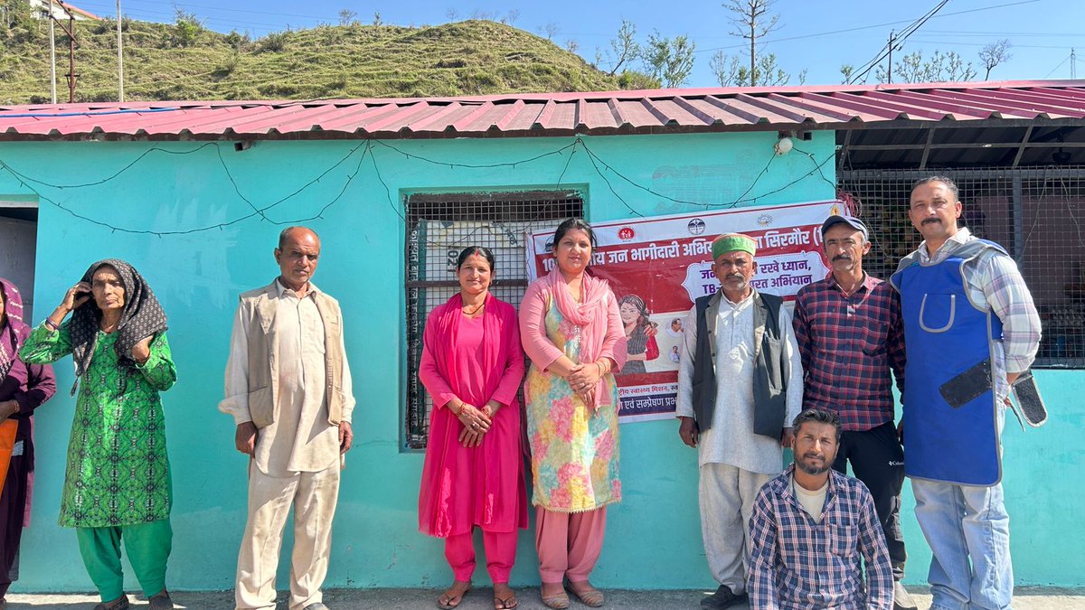 TB Mukt Bharat - Sirmaur Himachal tweet media