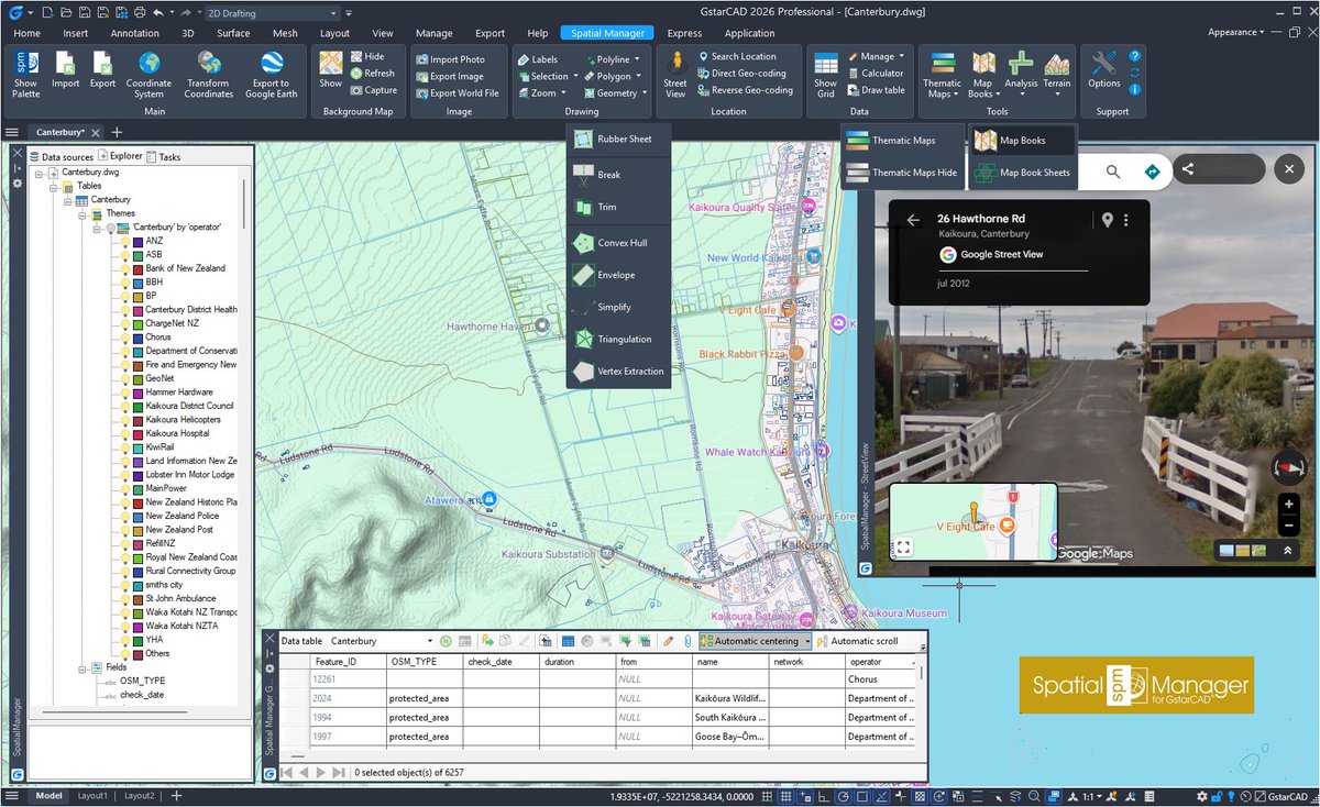 SpatialManager's tweet photo. @SpatialManager 10.5 ready for @GstarCAD 2026 SP3

The recently released version 10.5 of ‘Spatial Manager’ is the first one compatible with GstarCAD 2026 SP3

Blog post: https://t.co/BySJb2IflZ https://t.co/JlpC5f5qah