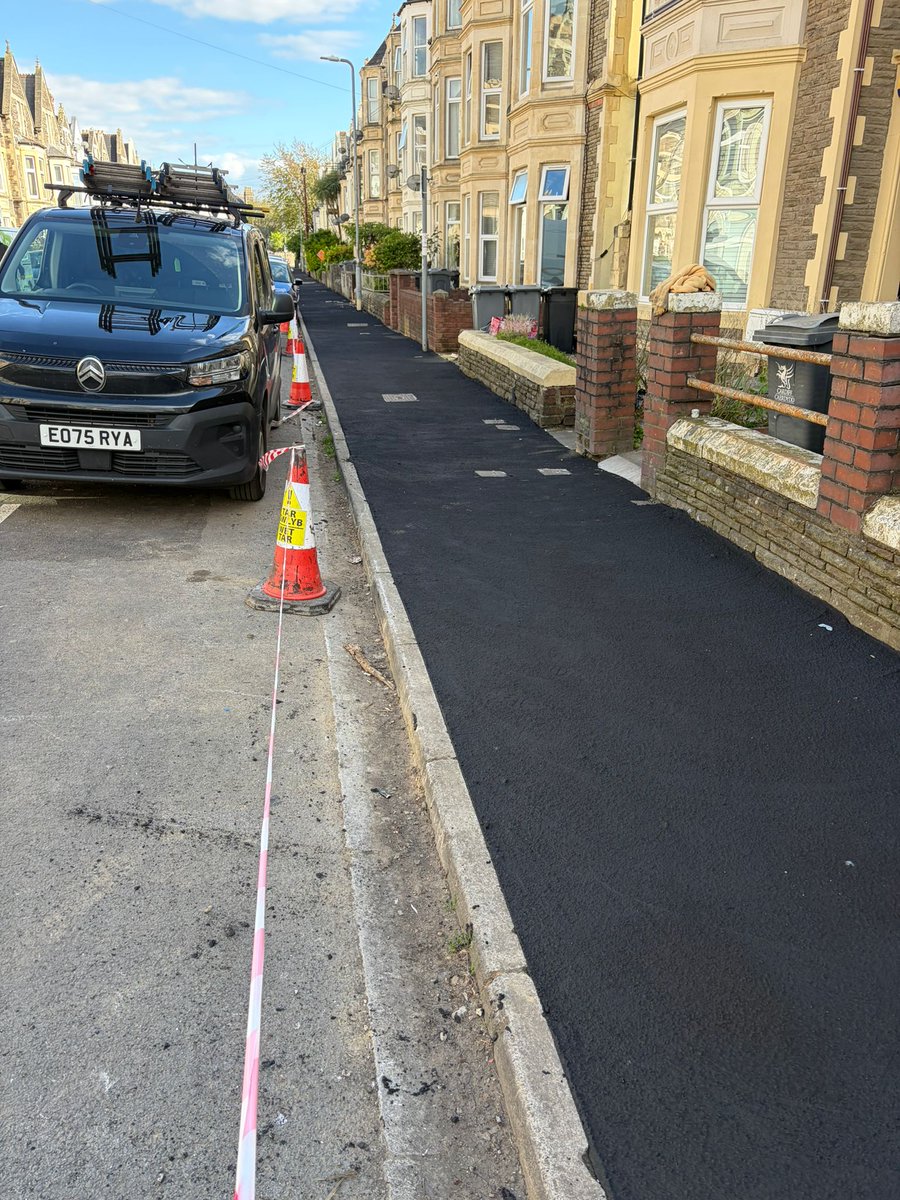 DeAthCardiff's tweet image. 🚧 Pavements along Claude Road looking much better after resurfacing  #Roath #Cardiff
